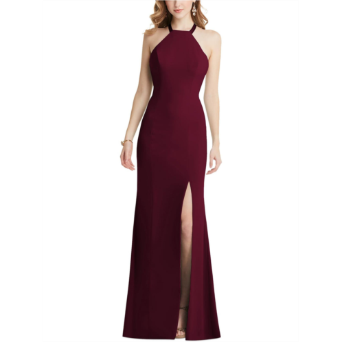 After Six womens halter long evening dress