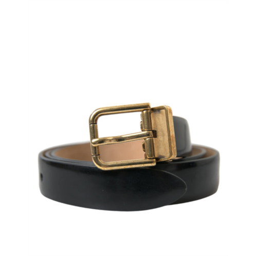 Dolce & Gabbana calf leather metal buckle womens belt