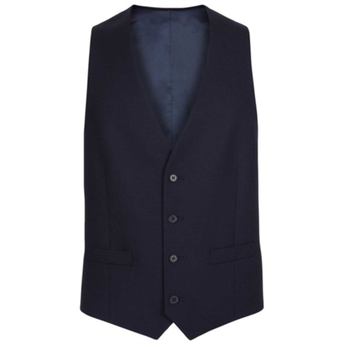 Charles Tyrwhitt adjustable fit twill busine suit wool waistcoat