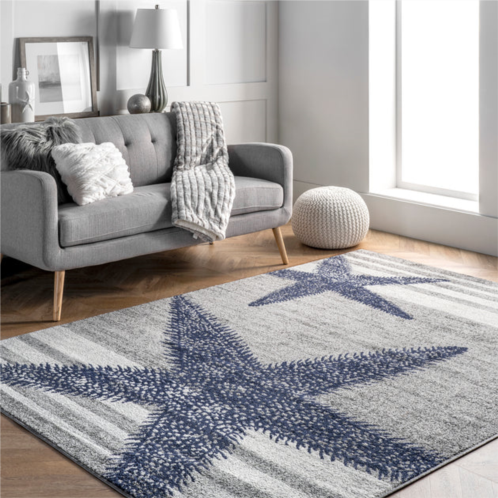 NuLOOM thomas paul power loomed starfish area rug