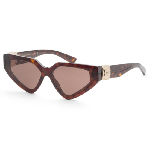 Dolce & Gabbana womens 59mm havana sunglasses