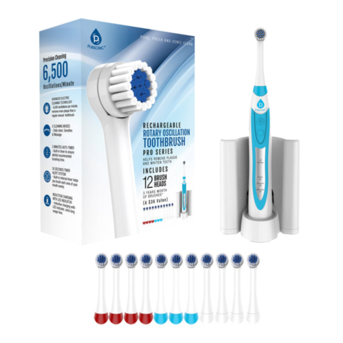 PURSONIC rechargeable rotary oscillation toothbrush pro series