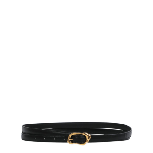 Alexander McQueen thin double wrap belt