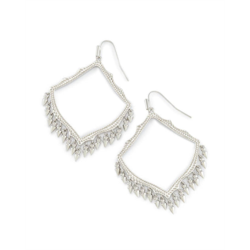 Kendra Scott lacey earrings in silver