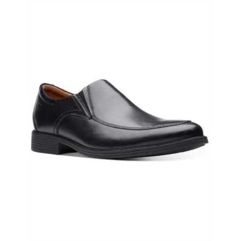 Clarks whiddon step mens leather slip on loafers