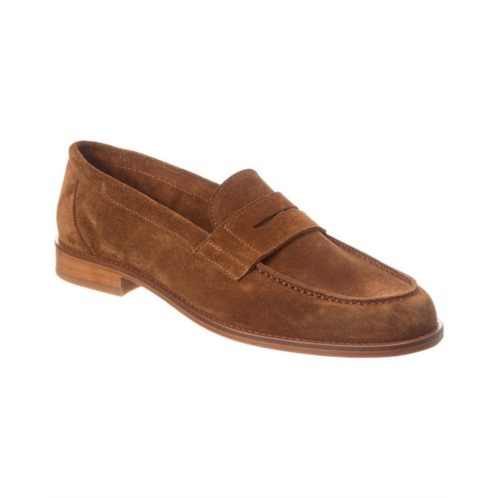 Antonio Maurizi suede penny loafer