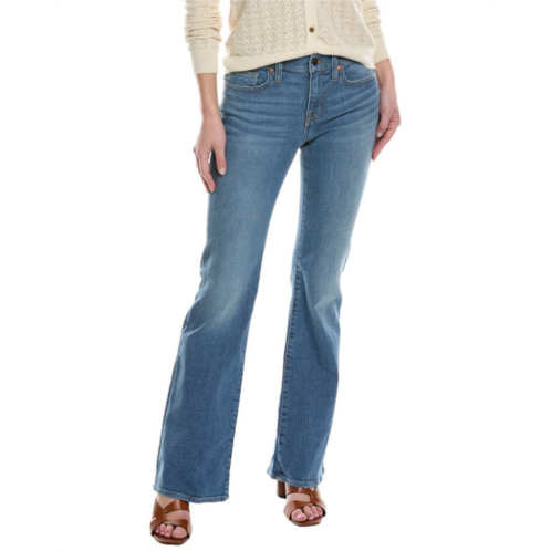 Madewell low-rise dobson wash skinny flare jean