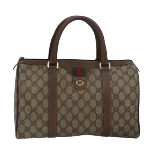 Gucci gg canvas canvas handbag (pre-owned)