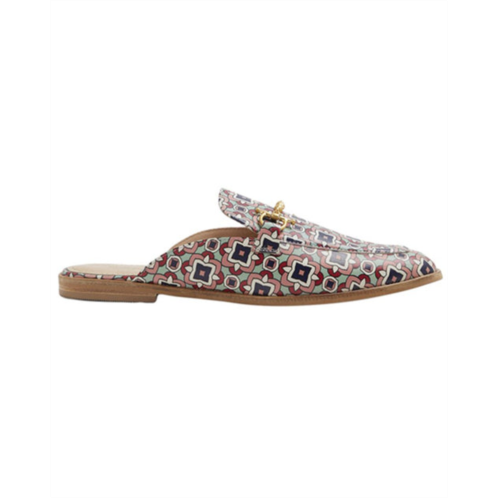 Boden snaffle detail backless leather loafer