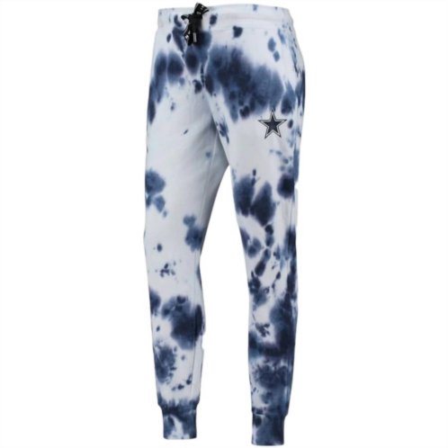 New Era womens dallas cowboys tie-dye jogger pants in navy