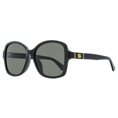 Gucci womens butterfly sunglasses gg0765sa 002 black 57mm