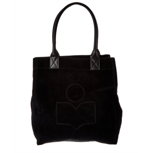 Isabel Marant yenky suede & leather tote