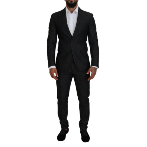 Dsquared² dsqua² cotton single breasted 2 piece miami mens suit