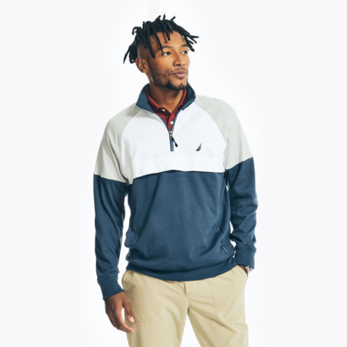 Nautica mens navtech quarter-zip sweatshirt