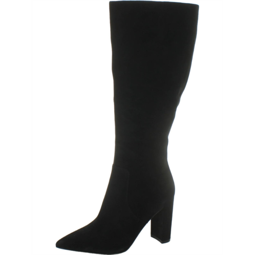 Nine West danee womens solid pointed toe knee-high boots