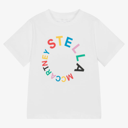 Stella McCartney white logo t-shirt