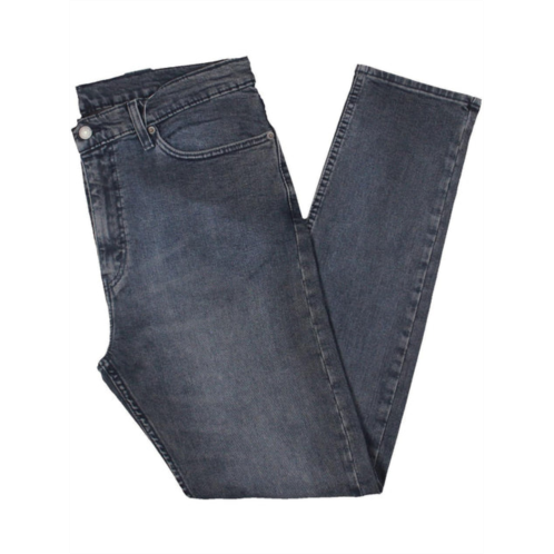 Levi 510 mens distressed denim skinny jeans