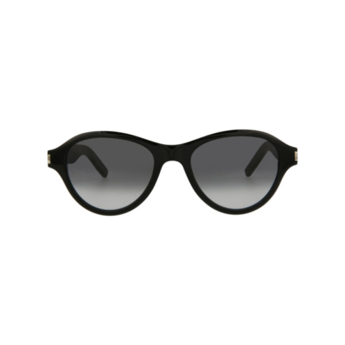 Saint Laurent round-frame acetate sunglasses