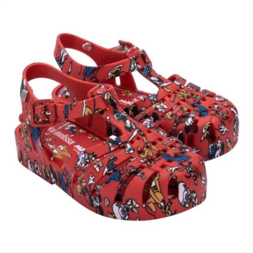 MELISSA disney red jelly shoes