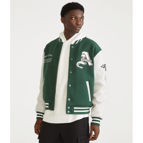 Aeropostale champions varsity bomber jacket