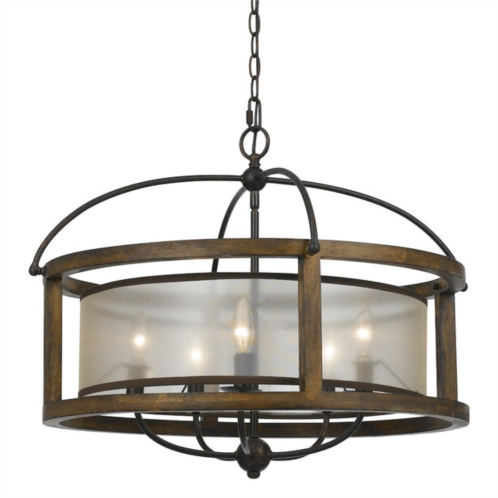 Cal Lighting 60w x 5 round chandelier