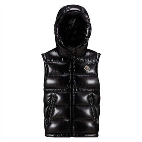 Moncler black logo vest