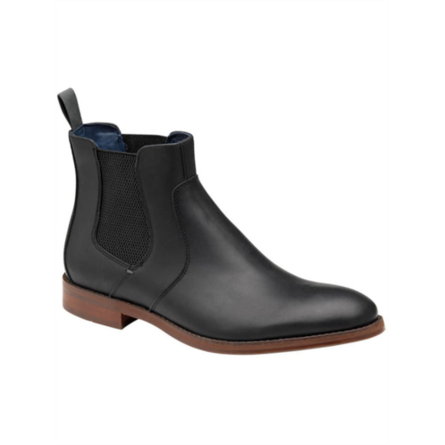 Johnston & Murphy danby mens leather pull on chelsea boots