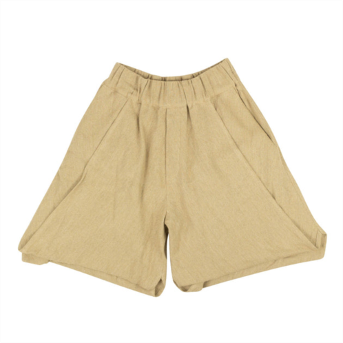 Palomo linen blend shorts - beige