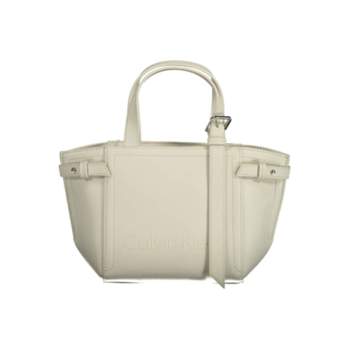 Calvin Klein sleek double handle satchel womens bag