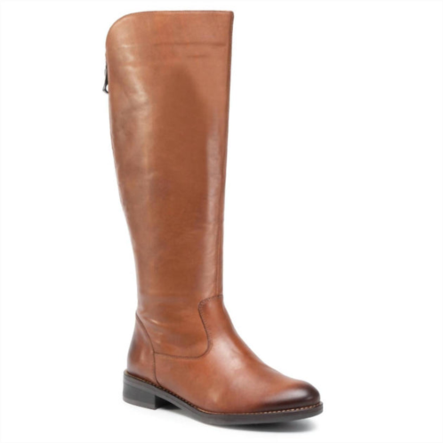 RIEKER womens knee high boots in tan