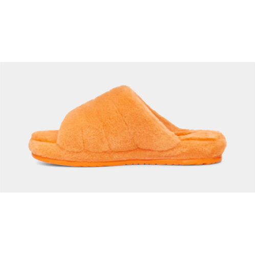 UGG mens fluff you slipper in orange