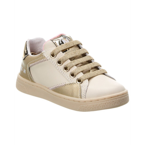 Naturino quar zip leather sneaker