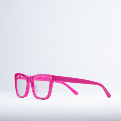 MACHETE reading glasses in neon pink