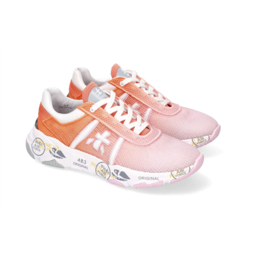 PREMIATA womens buff sneakers in orange