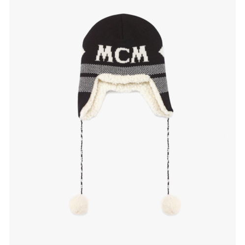 MCM reversible shapka hat in apres ski wool