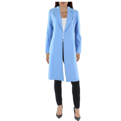 Le Suit womens topper long duster blazer