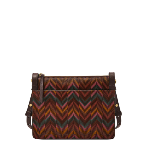 Fossil womens taryn printed crossbody