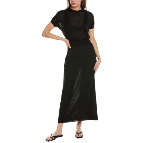 ViX solid eliane long dress