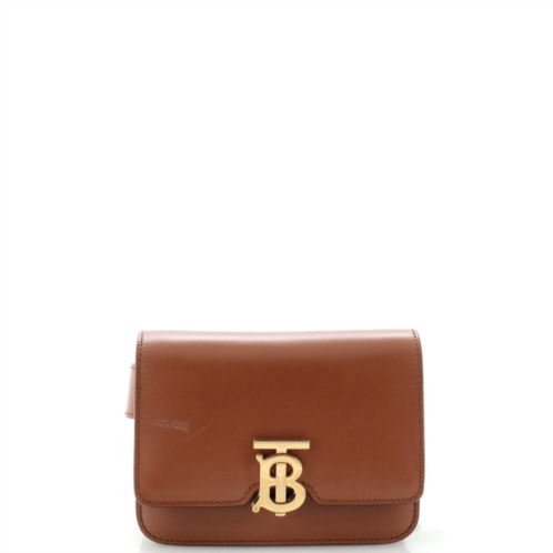 Burberry tb belt bag leather