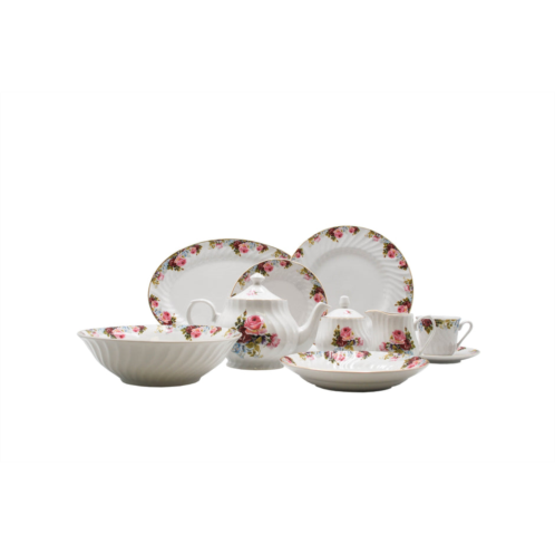 Lynns paradise 45-piece dinnerware set