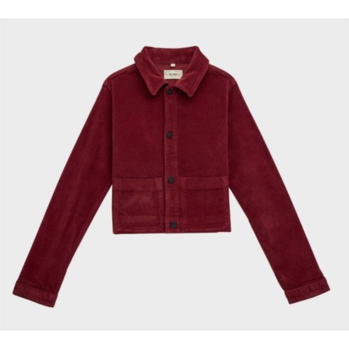 DL1961 - Kids girls manning jacket in paprika