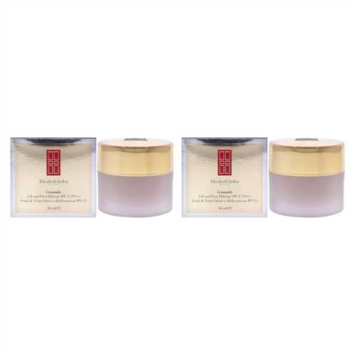 Elizabeth Arden ceramide lift and firm makeup spf 15 - 15 cocoa by for women - 1 oz foundation - pack of 2