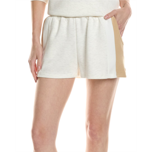 Vintage Havana colorblocked cloud fleece short