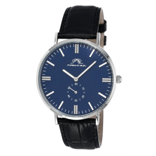 Porsamo Bleu henry mens leather watch