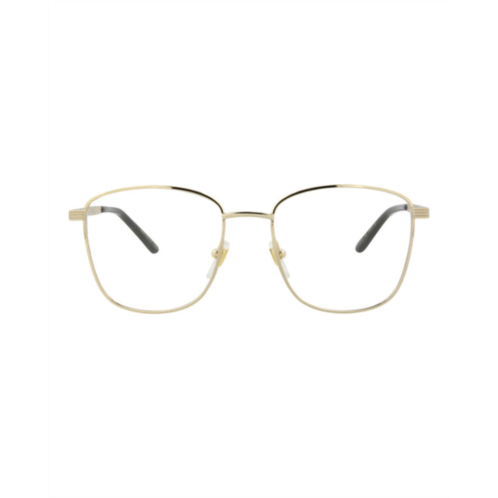 Gucci square-frame metal optical frames