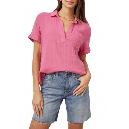 Rails savannah shirt in pink punch