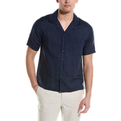 Onia jack air linen-blend shirt