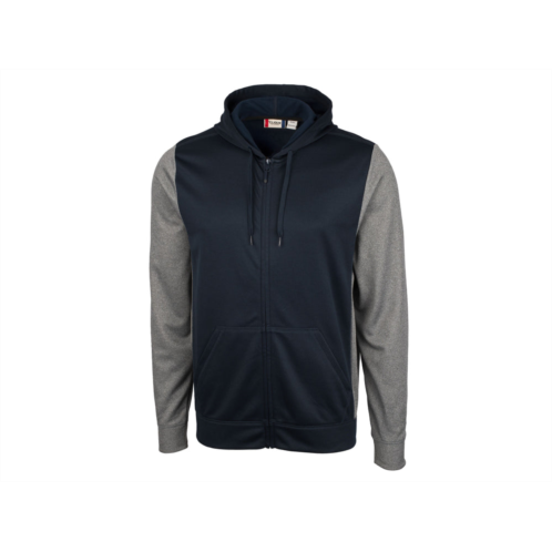 Clique mens helsa sport colorblock full zip jacket