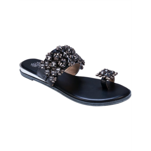 GC Shoes nadin womens faux leather embellished slide sandals