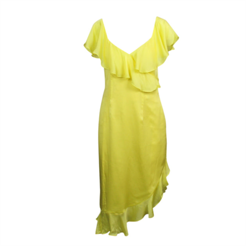 Opening Ceremony cascade ruffle dress - yellow